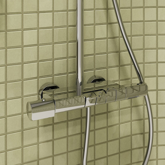 Душевая система Iddis SpaHome SPHSBTKi06 с термостатом Хром