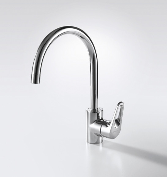 Смеситель для кухни Bravat Drop-D F748162C Хром