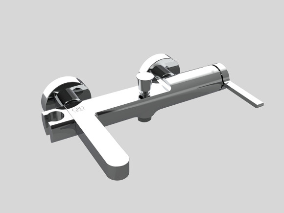 Смеситель для ванны GPD Gildo MBB165 Хром