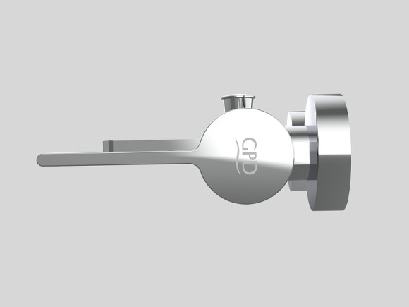 Смеситель для ванны GPD Gildo MBB165 Хром