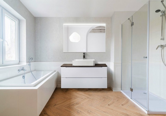 Зеркало BelBagno SPC-UNO-1200-800-TCH с подсветкой с сенсорным выключателем