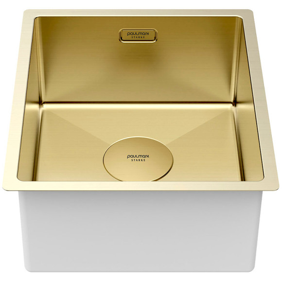 Кухонная мойка Paulmark Next 38 Uni PM213844-LG Светлое золото Кухонная мойка Paulmark Next 38 Uni PM213844-LG Светлое золото