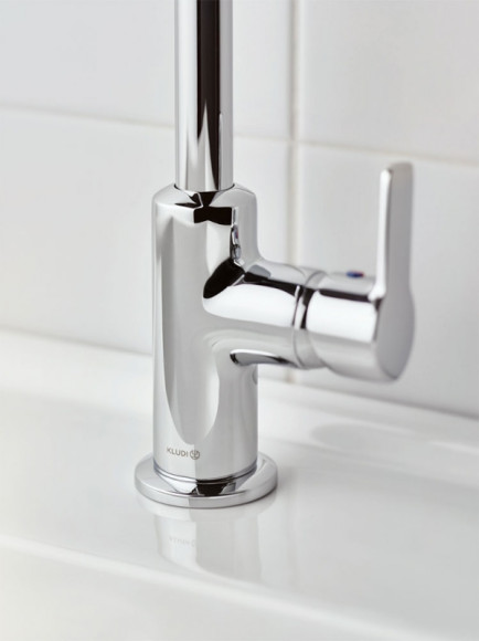 Смеситель для раковины Kludi Pure Easy 370240565 Хром