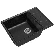 Кухонная мойка GranFest Vertex GF-V-680L Черный Кухонная мойка GranFest Vertex GF-V-680L Черный