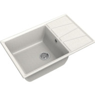 Кухонная мойка GranFest Vertex GF-V-780L Белая Кухонная мойка GranFest Vertex GF-V-780L Белая