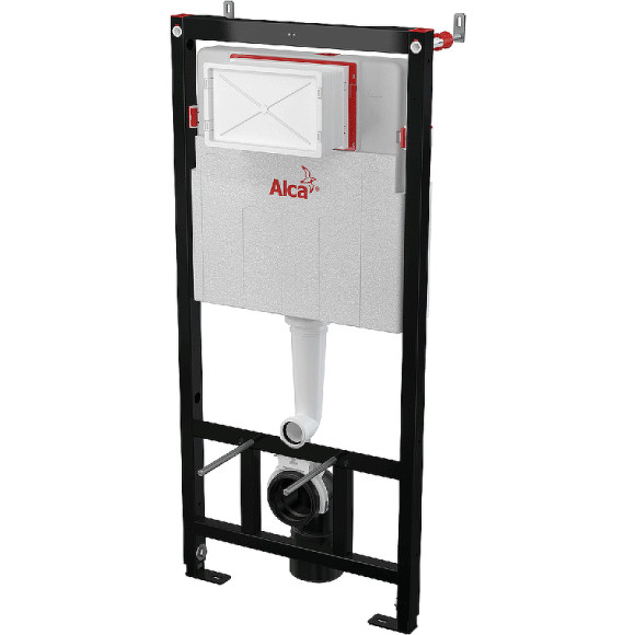 Инсталляция Alcaplast Sadromodul AM101/1120-3:1 RU M70-0001 для унитаза с Белой клавишей смыва