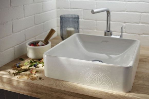 Раковина-чаша Jacob Delafon Vox Signature 40 EVG102-PT6 Логотип 1930