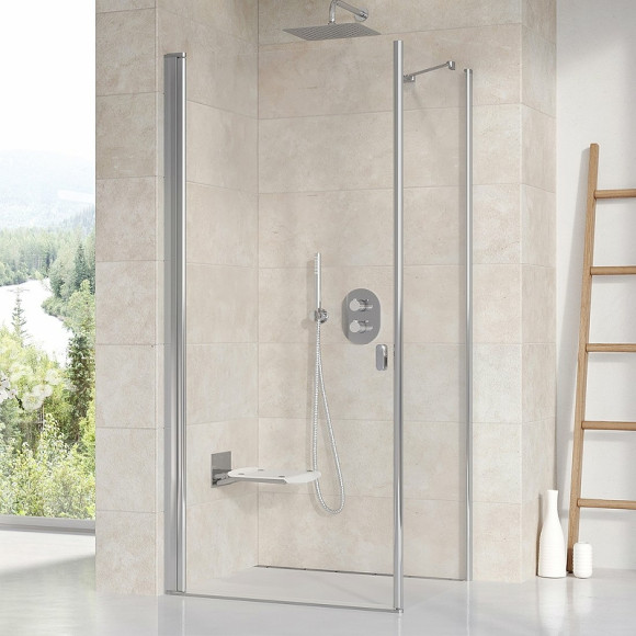 Душевая дверь Ravak Chrome CRV1-90 1QV70C01Z1 профиль Хром стекло Transparent Душевая дверь Ravak Chrome CRV1-90 1QV70C01Z1 профиль Хром стекло Transparent