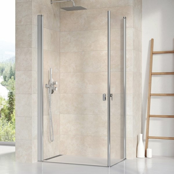 Душевая дверь Ravak Chrome CRV1-90 1QV70C01Z1 профиль Хром стекло Transparent Душевая дверь Ravak Chrome CRV1-90 1QV70C01Z1 профиль Хром стекло Transparent