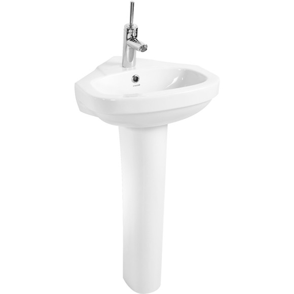 Раковина Creavit Corner 45 VT145-00CB00E-0000 угловая Белая Раковина Creavit Corner 45 VT145-00CB00E-0000 угловая Белая