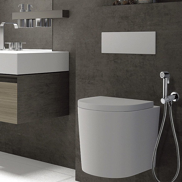 Гигиенический душ со смесителем Bossini Paloma Brass E37007B.030 Хром Гигиенический душ со смесителем Bossini Paloma Brass E37007B.030 Хром