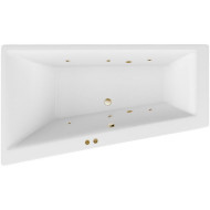 Акриловая ванна Excellent Sfera 170x100 L WAEX.SFL17.SOFT.BR с гидромассажем