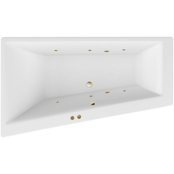 Акриловая ванна Excellent Sfera 170x100 L WAEX.SFL17.SOFT.BR с гидромассажем