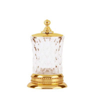 Стакан для ватных дисков Boheme Imperiale 10415 Золото Стакан для ватных дисков Boheme Imperiale 10415 Золото