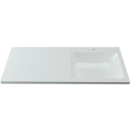 Раковина Orange 110 R ST-110RAR с местом под стиральную машину Белая