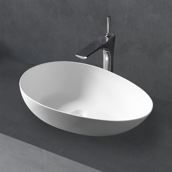 Раковина-чаша Abber Stein 60 AS2615 Белая матовая Раковина-чаша Abber Stein 60 AS2615 Белая матовая