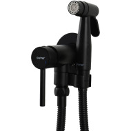 Гигиенический душ со смесителем Gappo G06-6 G7206-6 Черный матовый
