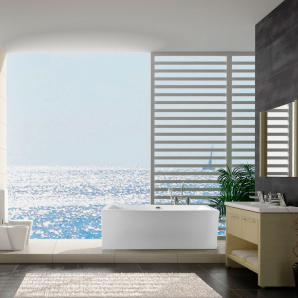 Акриловая ванна Swedbe Vita 170x80 8824 без гидромассажа Акриловая ванна Swedbe Vita 170x80 8824 без гидромассажа