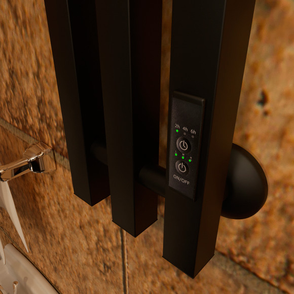 Электрический полотенцесушитель Маргроид Inaro профильный 1200x120 Inaro-12012-1081-9005R правый Черный матовый Электрический полотенцесушитель Маргроид Inaro профильный 1200x120 Inaro-12012-1081-9005R правый Черный матовый