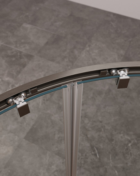 Душевой уголок Cezares Molveno 90x90 MOLVENO-R-2-90-C-GM-IV профиль Оружейная сталь стекло прозрачное Душевой уголок Cezares Molveno 90x90 MOLVENO-R-2-90-C-GM-IV профиль Оружейная сталь стекло прозрачное