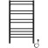 Электрический полотенцесушитель Aquatek Бетта П10 500x900 AQ EL KRC1090BL Черный муар Электрический полотенцесушитель Aquatek Бетта П10 500x900 AQ EL KRC1090BL Черный муар