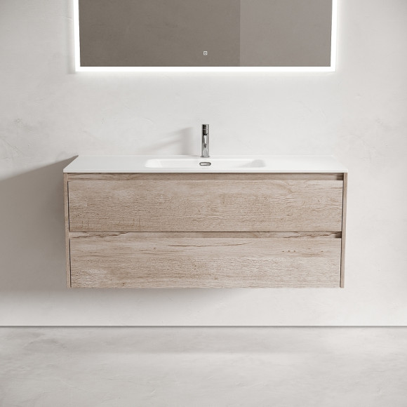 Тумба под раковину Sancos Libra 120 LB120-1EG подвесная Дуб галифакс натуральный