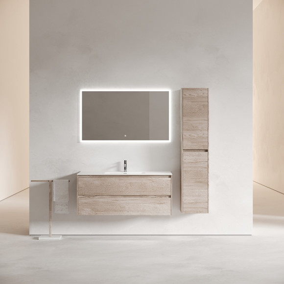 Тумба под раковину Sancos Libra 120 LB120-1EG подвесная Дуб галифакс натуральный