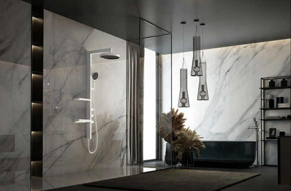 Душевая система Vincea Inspire  VSFS-3I11W Белая