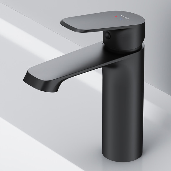 Смеситель для раковины AM.PM Func F8F02122 Черный матовый Смеситель для раковины AM.PM Func F8F02122 Черный матовый