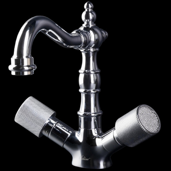 Смеситель для раковины Boheme Royal Cristal 272-Royal Хром Смеситель для раковины Boheme Royal Cristal 272-Royal Хром