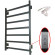 Электрический полотенцесушитель Тругор ПЭК 20 КВ 80x50 Черный Электрический полотенцесушитель Тругор ПЭК 20 КВ 80x50 Черный