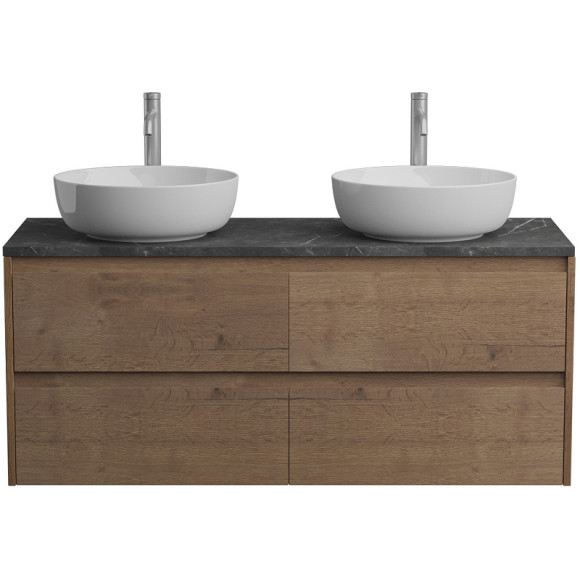 Тумба под раковину BelBagno Kraft 120 KRAFT-1200-4C-SO-2-RT подвесная Rovere Tabacco Тумба под раковину BelBagno Kraft 120 KRAFT-1200-4C-SO-2-RT подвесная Rovere Tabacco