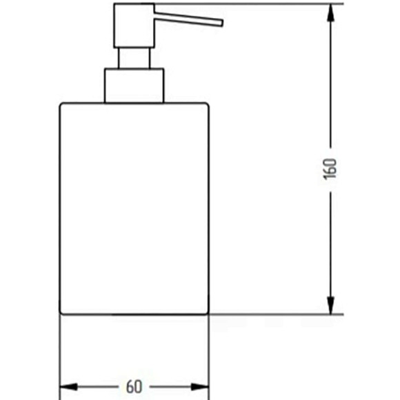 Дозатор для жидкого мыла Migliore Kvant 29745 Хром Дозатор для жидкого мыла Migliore Kvant 29745 Хром