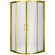 Душевой уголок Migliore Aurelia 90x90 20391 профиль Золото стекло матовое с декором Душевой уголок Migliore Aurelia 90x90 20391 профиль Золото стекло матовое с декором