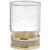 Стакан для зубных щеток Boheme Royal Cristal 10931-G Золото