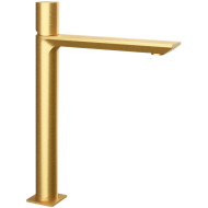 Смеситель для раковины Remer Edge EG512LXLBG Золото брашированное