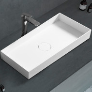 Раковина-чаша Abber Stein 80 AS2622 Белая матовая