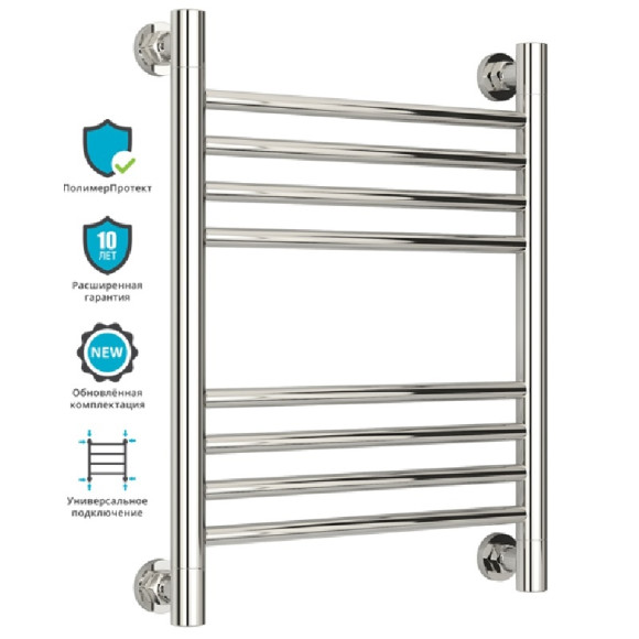 Водяной полотенцесушитель Сунержа Богема+ 500х400 Хром Водяной полотенцесушитель Сунержа Богема+ 500х400 Хром
