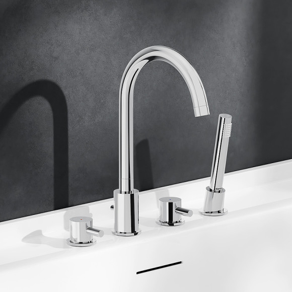 Смеситель на борт ванны Damixa Scandinavian Pure 360400000 Хром