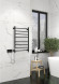 Электрический полотенцесушитель Ника Way-3 80/50 Черный матовый
