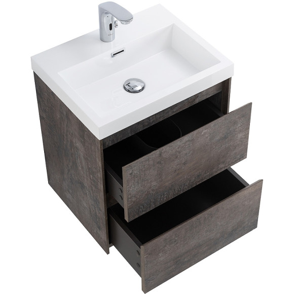 Тумба под раковину BelBagno Pietra Mini 50 PIETRA MINI-500-2C-SO-PT подвесная Stone Тумба под раковину BelBagno Pietra Mini 50 PIETRA MINI-500-2C-SO-PT подвесная Stone