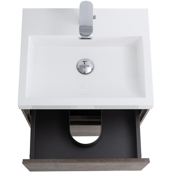 Тумба под раковину BelBagno Pietra Mini 50 PIETRA MINI-500-2C-SO-PT подвесная Stone Тумба под раковину BelBagno Pietra Mini 50 PIETRA MINI-500-2C-SO-PT подвесная Stone