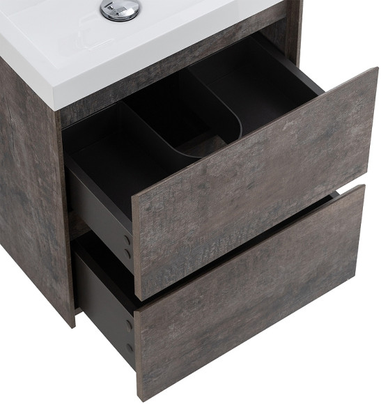 Тумба под раковину BelBagno Pietra Mini 50 PIETRA MINI-500-2C-SO-PT подвесная Stone Тумба под раковину BelBagno Pietra Mini 50 PIETRA MINI-500-2C-SO-PT подвесная Stone