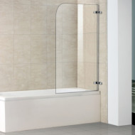 Шторка на ванну WeltWasser WW100 D1 80 10000001224 профиль Хром стекло прозрачное