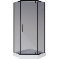 Душевой уголок Niagara Eco 100х100 NG-010-14DT профиль Черный стекло тонированное Душевой уголок Niagara Eco 100х100 NG-010-14DT профиль Черный стекло тонированное