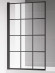 Шторка на ванну AQUAme 80 L AQM2858-L профиль Черный матовый стекло прозрачное Шторка на ванну AQUAme 80 L AQM2858-L профиль Черный матовый стекло прозрачное