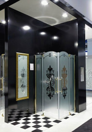 Дверь Huppe Design Victorian DV0402.092.344 Хром