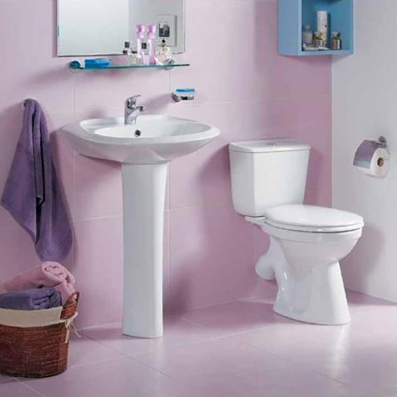 Унитаз компакт Santek Бриз 1WH202569 с бачком и сиденьем