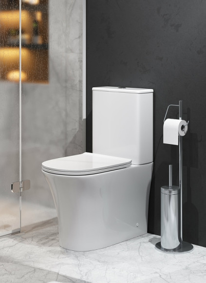 Унитаз компакт Grossman Classic GR-4466S с бачком и сиденьем Микролифт Унитаз компакт Grossman Classic GR-4466S с бачком и сиденьем Микролифт