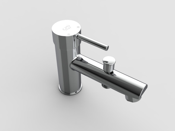 Смеситель на борт ванны GPD Espina MTK70 Хром